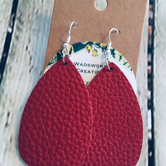 Teardrop Earrings - Picture 2 of 2